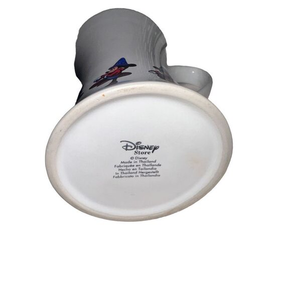 Disney Fantasia Mickey Mouse Sorcerers Apprentice Wizard Fantasia Tall Large Mug - Picture 3 of 13